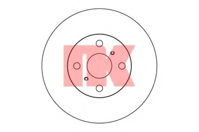 Тормозной диск NK купить