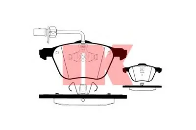 Комплект тормозных колодок, дисковый тормоз NK купить