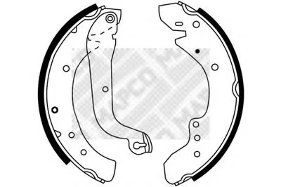 Комплект тормозных колодок MAPCO купить