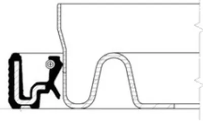 Уплотняющее кольцо, коленчатый вал CORTECO купить