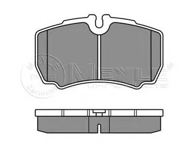 Комплект тормозных колодок, дисковый тормоз MEYLE купить