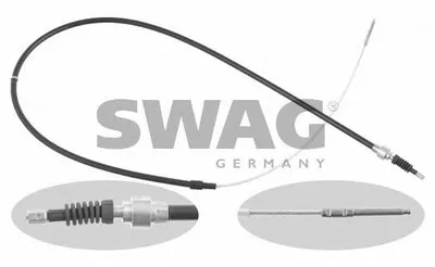 Трос, стояночная тормозная система SWAG купить
