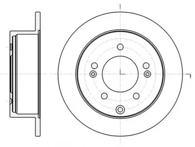 Тормозной диск REMSA купить
