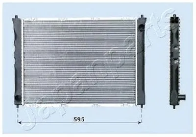 Радиатор, охлаждение двигателя JAPANPARTS купить