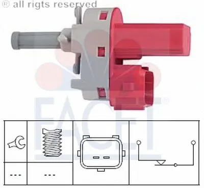 Выключатель, привод сцепления (Tempomat) FACET купить