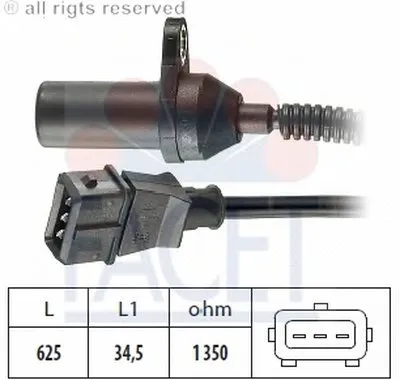 Датчик импульсов; Датчик импульсов, маховик FACET купить