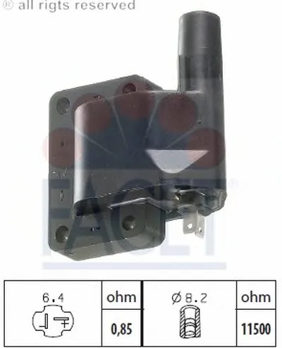 Катушка зажигания FACET купить