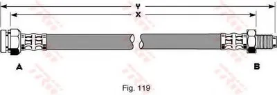 Тормозной шланг TRW купить