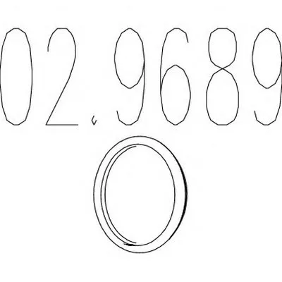 Прокладка, труба выхлопного газа MTS купить