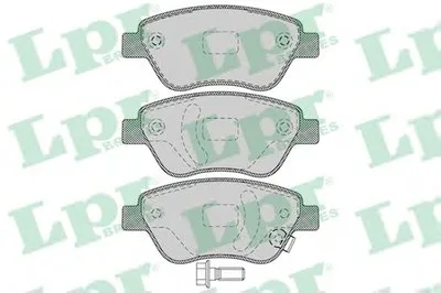 Комплект тормозных колодок, дисковый тормоз LPR купить