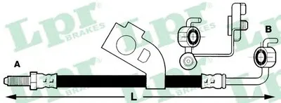 Тормозной шланг LPR купить