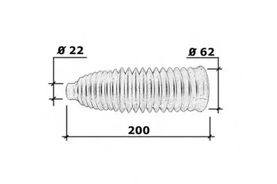 Пыльник, рулевое управление OCAP купить