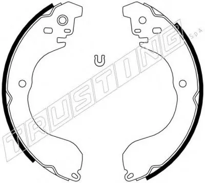 Комплект тормозных колодок TRUSTING купить