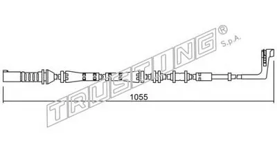 Сигнализатор, износ тормозных колодок TRUSTING купить