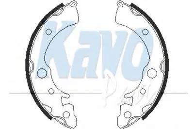 Комплект тормозных колодок MK KASHIYAMA KAVO PARTS купить