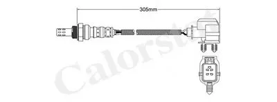 Лямда-зонд CALORSTAT by Vernet купить