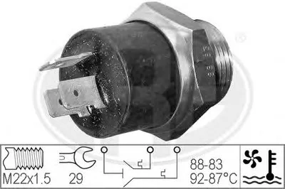 Термовыключатель, вентилятор радиатора ERA купить