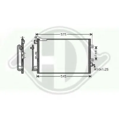 Конденсатор, кондиционер DIEDERICHS купить