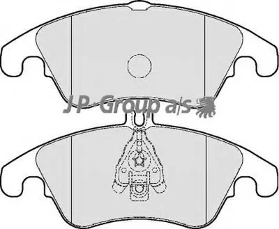 Комплект тормозных колодок, дисковый тормоз QH JP GROUP купить