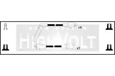 Комплект проводов зажигания HighVolt STANDARD купить