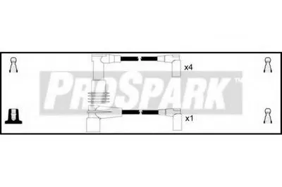 Комплект проводов зажигания ProSpark STANDARD купить