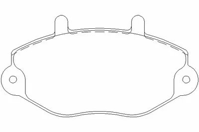 Комплект тормозных колодок, дисковый тормоз DON купить