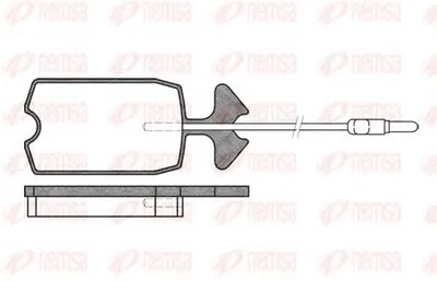 Комплект тормозных колодок, дисковый тормоз KAWE купить