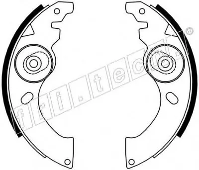 Комплект тормозных колодок fri.tech. купить