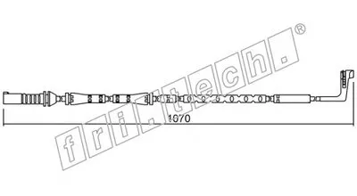 Сигнализатор, износ тормозных колодок fri.tech. купить