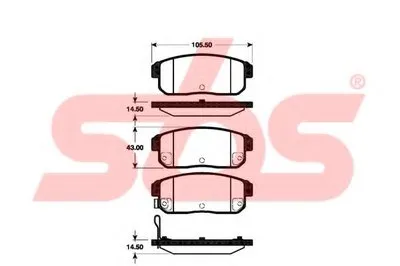 Комплект тормозных колодок, дисковый тормоз sbs купить