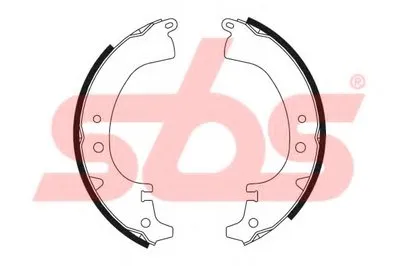 Комплект тормозных колодок sbs купить