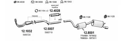 Система выпуска ОГ ASSO купить