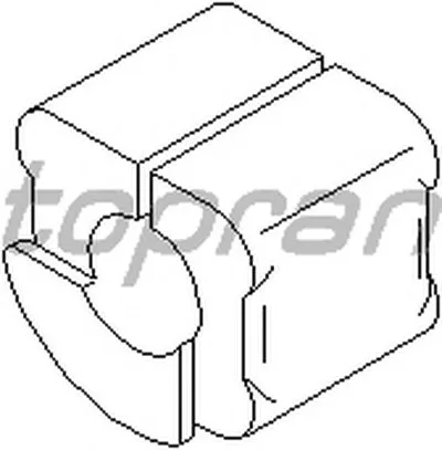 Опора, стабилизатор TOPRAN купить