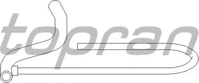 Шланг, вентиляция картера TOPRAN купить