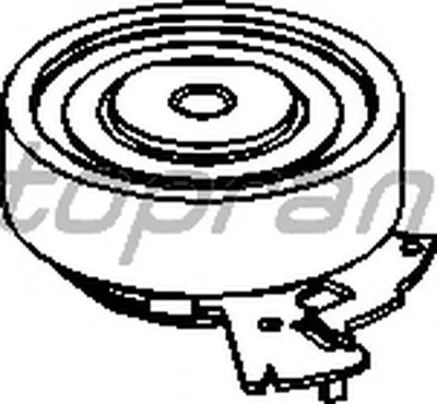 Натяжной ролик, ремень ГРМ TOPRAN купить