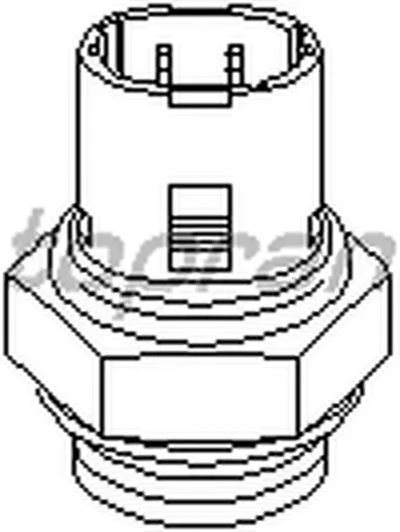 Термовыключатель, вентилятор радиатора TOPRAN купить