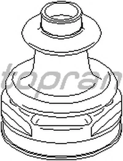 Пыльник, приводной вал TOPRAN купить