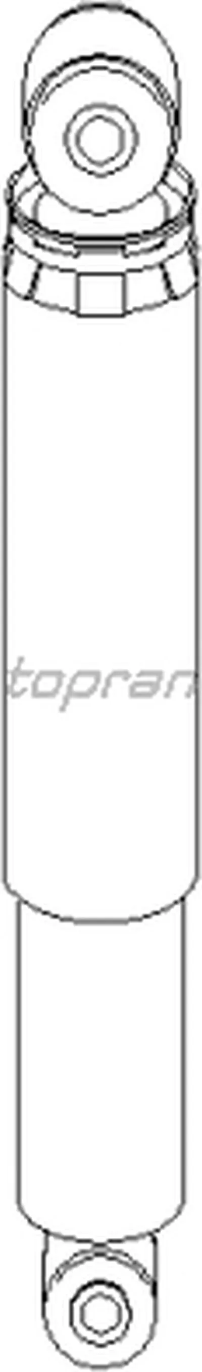 Амортизатор TOPRAN купить