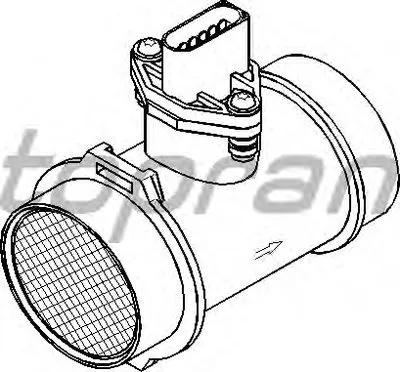 Расходомер воздуха TOPRAN купить