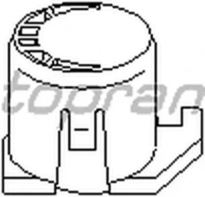 Втулка, шток вилки переключения TOPRAN купить