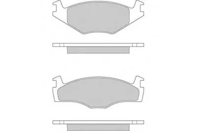 Комплект тормозных колодок, дисковый тормоз E.T.F. купить