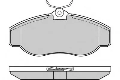 Комплект тормозных колодок, дисковый тормоз E.T.F. купить