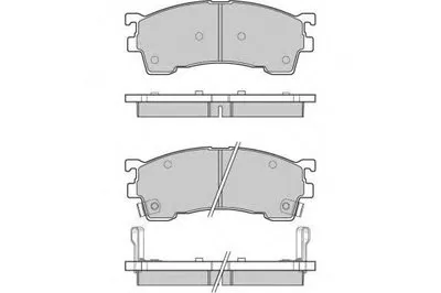 Комплект тормозных колодок, дисковый тормоз E.T.F. купить