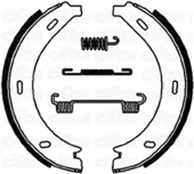 Комплект тормозных колодок, стояночная тормозная система CIFAM купить