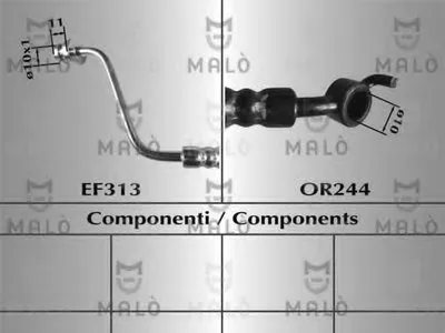 Тормозной шланг MALÒ купить