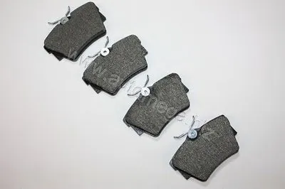 Комплект тормозных колодок, дисковый тормоз AutoMega Premium AUTOMEGA купить