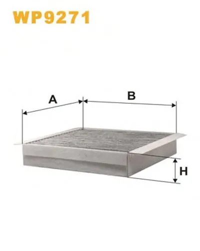 Фильтр, воздух во внутренном пространстве WIX FILTERS купить