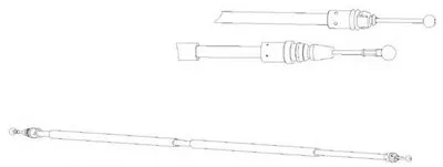 Трос, стояночная тормозная система CEF купить