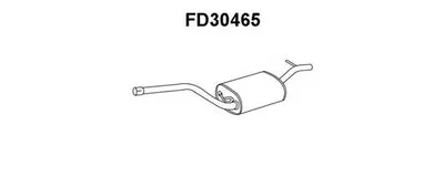 Средний глушитель выхлопных газов VENEPORTE купить