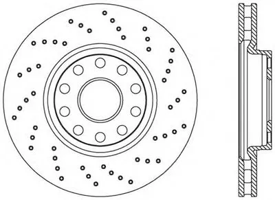 Тормозной диск RADIANCE S OPEN PARTS купить